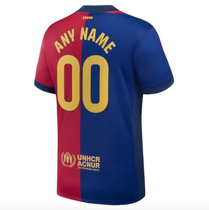 Custom Name Barcelona Home 24/25 Jersey
